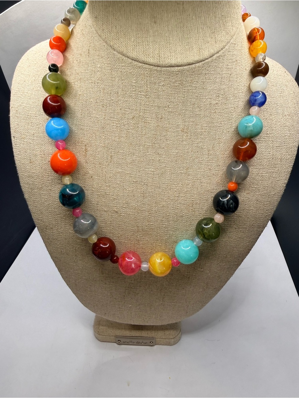 Plunder Autumn Gems necklace NWT
